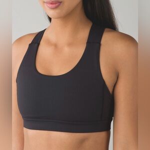 Lululemon all sport bra black size 6